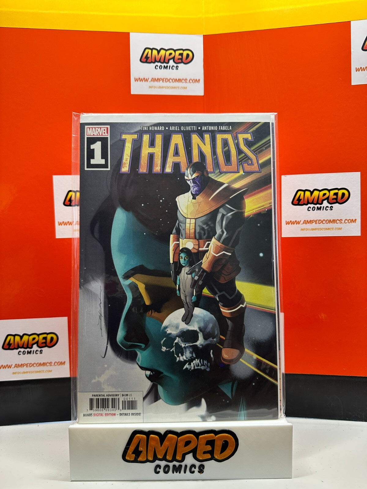 Thanos #1 Marvel ⋅ 2019🔑1st team app Butcher Squadron & Origin Thanos & Gamora