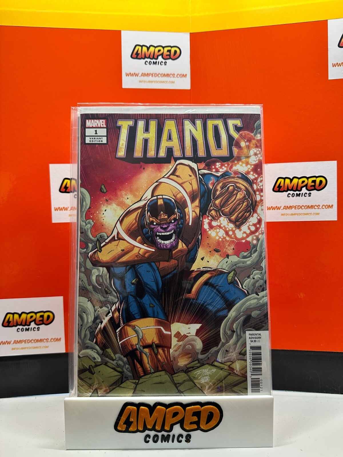 Thanos #1 Marvel ⋅ 2019🔑1st Butcher Squadron & Origin Thanos & Gamora VARIANT