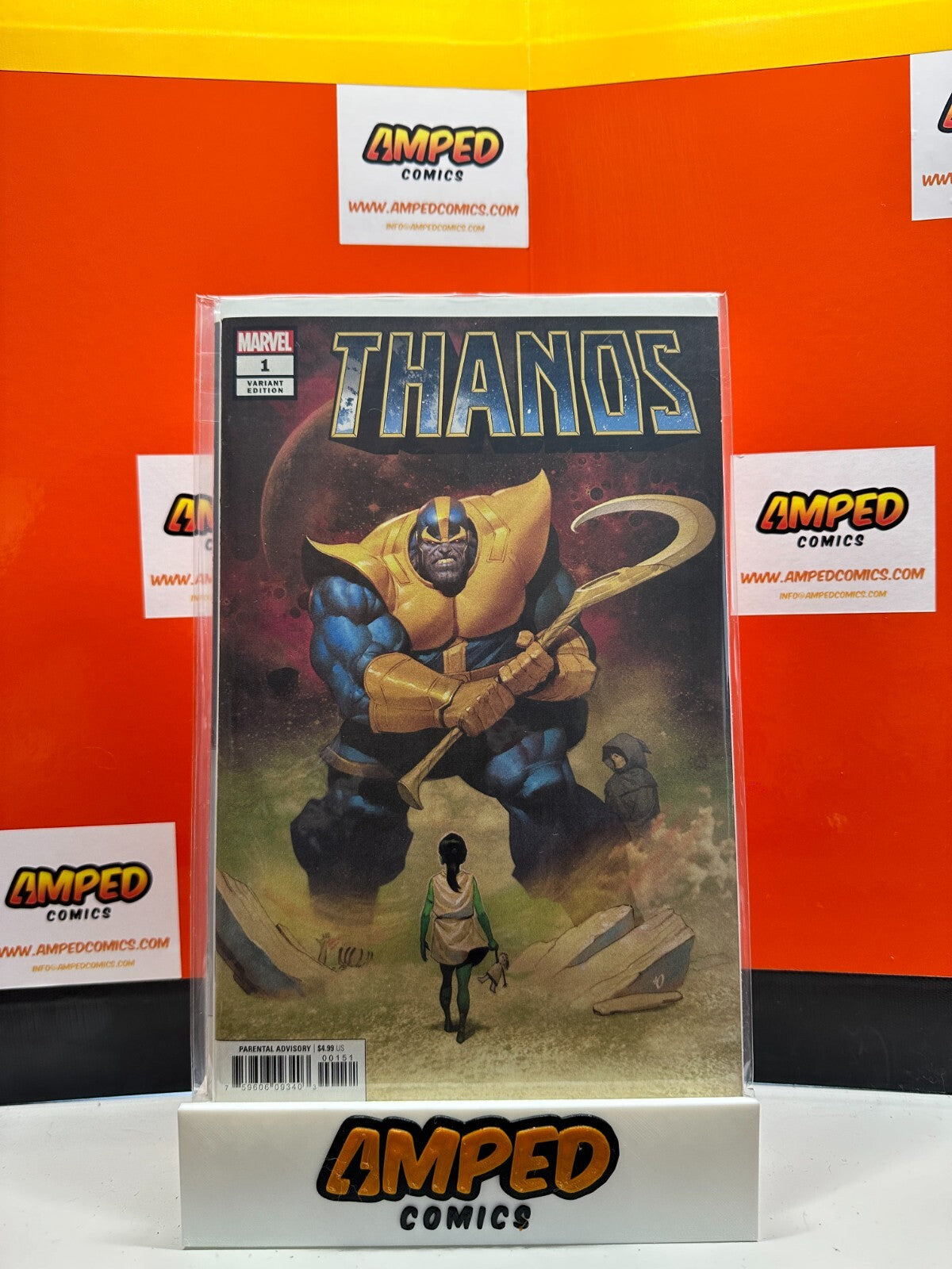 Thanos #1 Marvel ⋅ 2019🔑1st Butcher Squadron & Origin Thanos & Gamora VARIANT