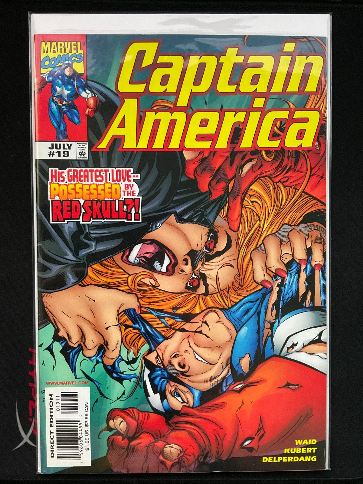 Captain America #36 Marvel Comics 2000 Dan Jurgens, Maximum Security