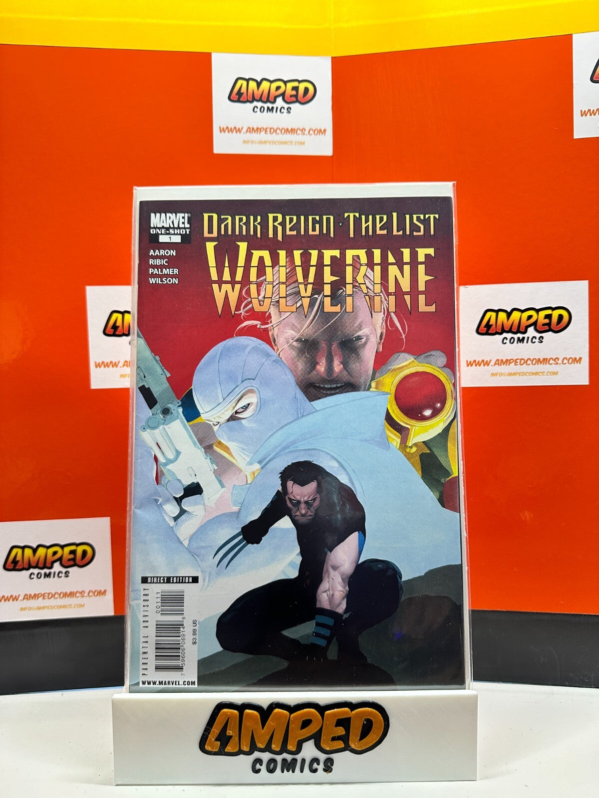 Dark Reign: The List Wolverine #1 Marvel ⋅ 2009🔑1st app All God, Weapon XVI🔑