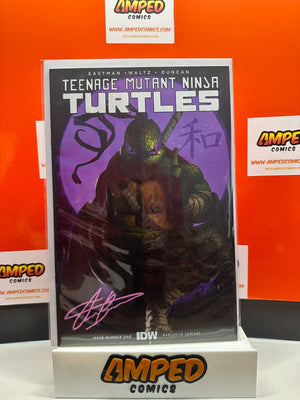 TMNT #1 SMZ COMICS EXCLUSIVE WHATNOT REPRINT 2023 BARTLING SIGNED W/COA