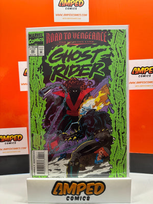 Ghost Rider #42 Road To Vengeance Howard Mackie Ron Garney 1993 Marvel Comics