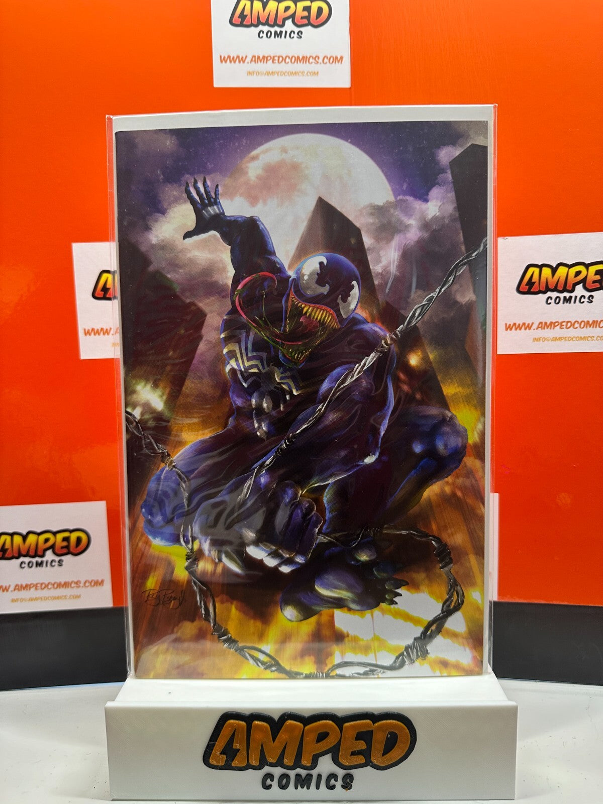 VENOM #8 UNKNOWN COMICS EXCLUSIVE ROY BONEY VIRGIN VARIANT EDITION!