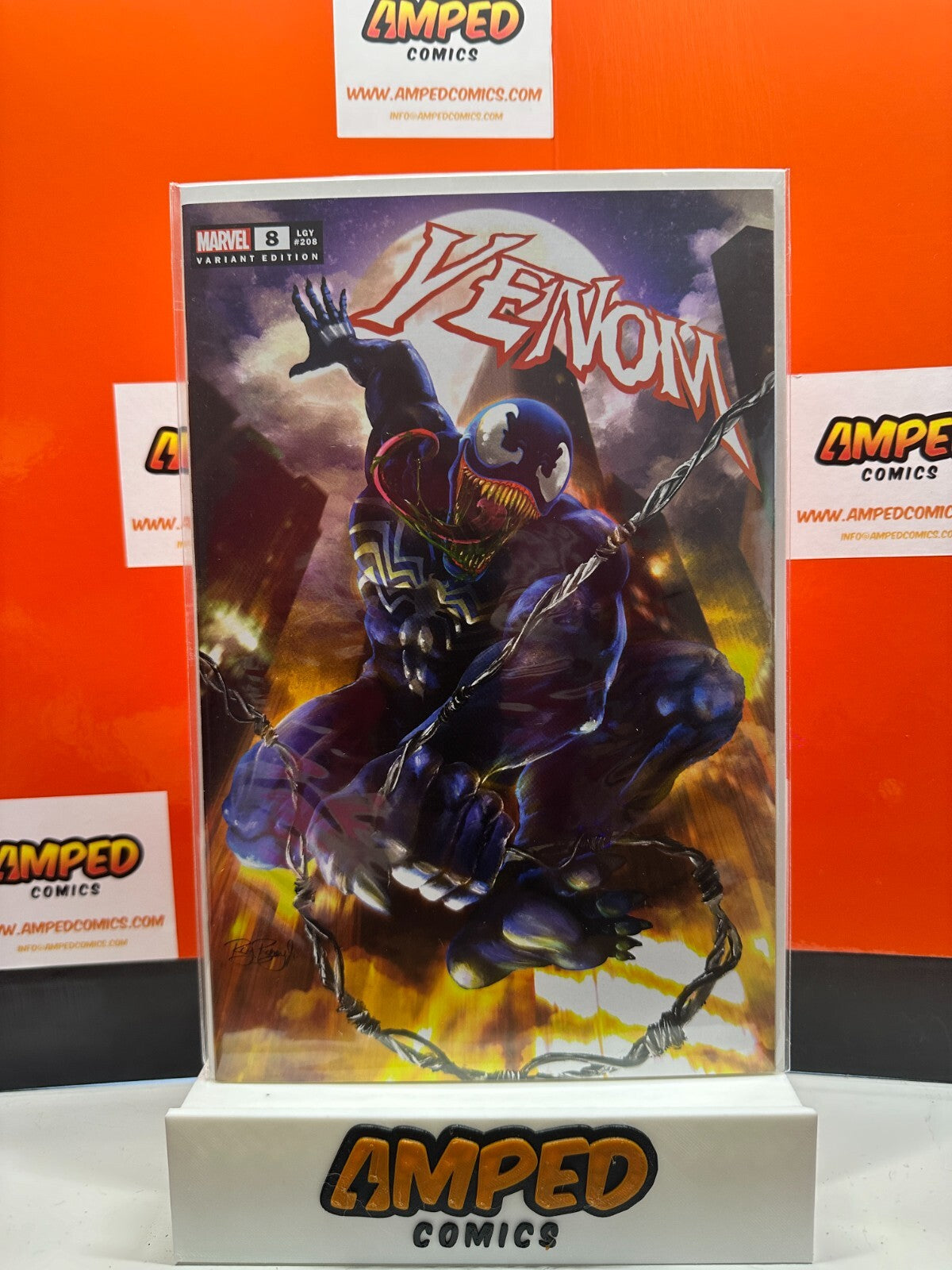 VENOM #8 UNKNOWN COMICS EXCLUSIVE ROY BONEY VARIANT EDITION!