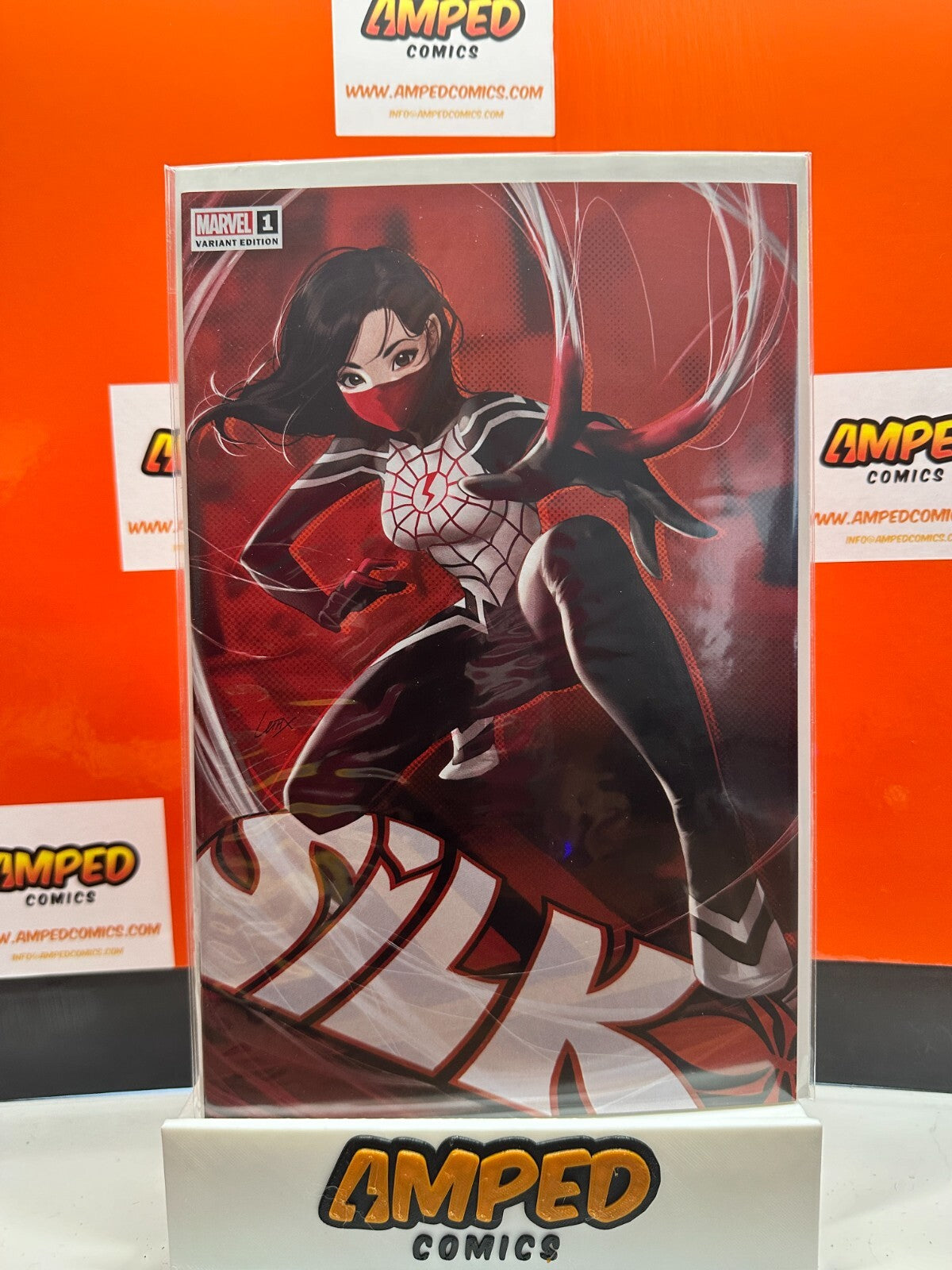 SILK #1 LESLEY LEIRIX LI Exclusive Trade Dress & Virgin Variant Set of 2 books!