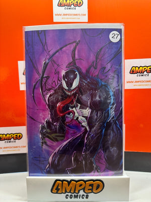 VENOM #9 UNKNOWN COMICS EXCLUSIVE SABINE RICH VIRGIN VARIANT!