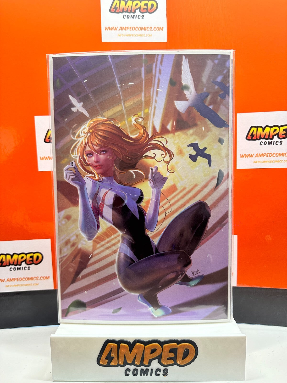 THE AMAZING SPIDER-MAN #9 R1C0 VARIANT VIRGIN COVER