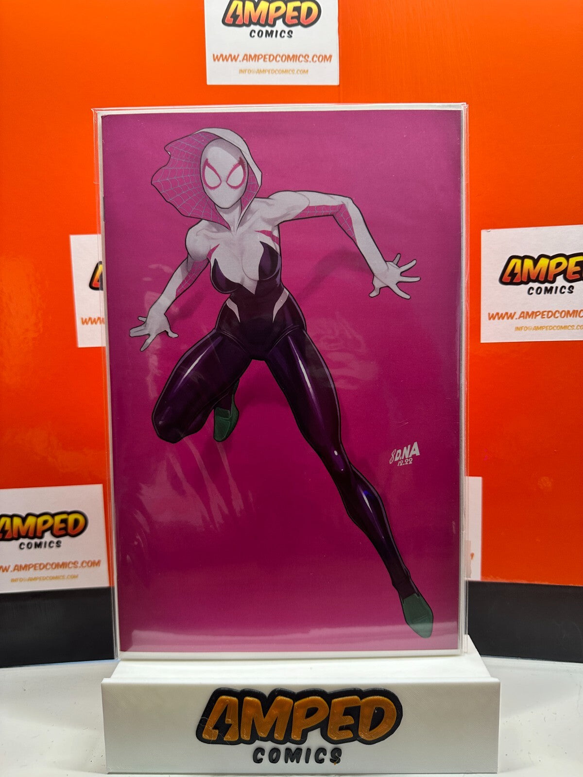 AMAZING SPIDER-MAN #20 DAVID NAKAYAMA COLOR BLEED VIRGIN VARIANT