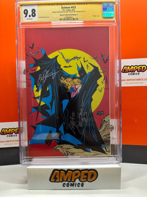 BATMAN 423 VIRGIN DC (2022) CGC 9.8 DOUBLE SIGNED DECARLO/STARLIN SPECIAL