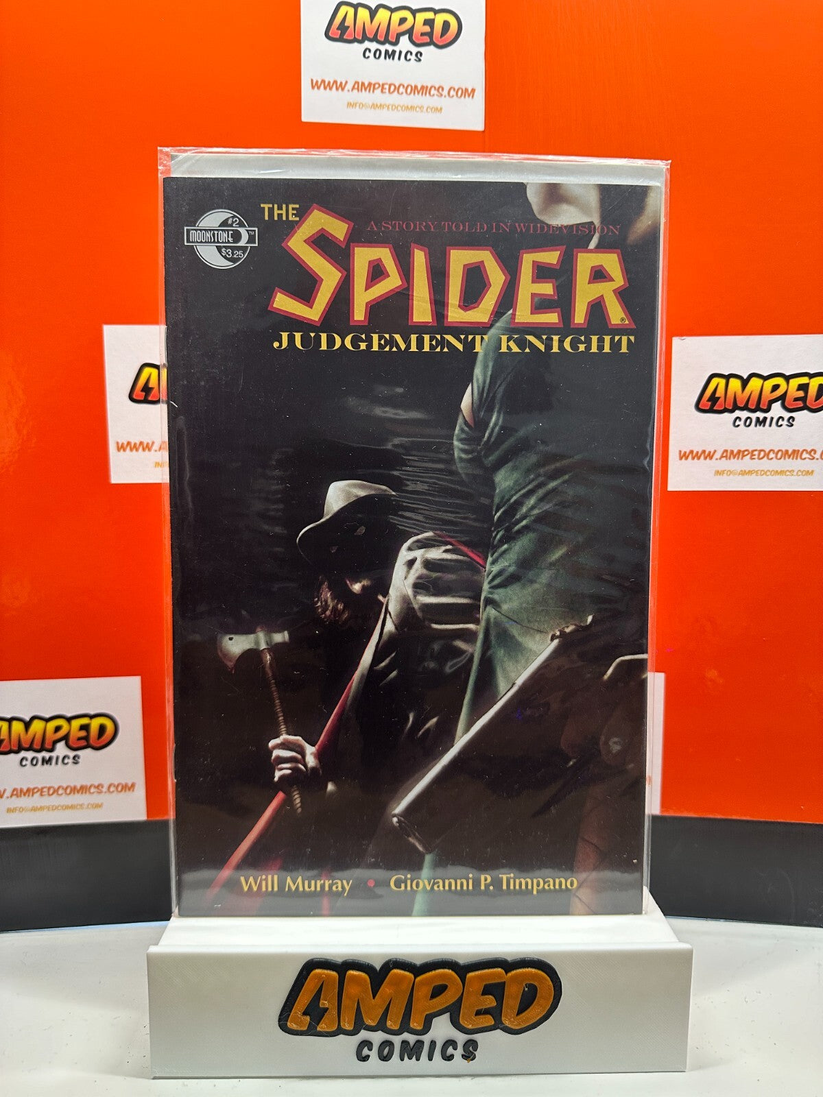 The Spider: Judgement Knught Issue #2 Moonstone Comics