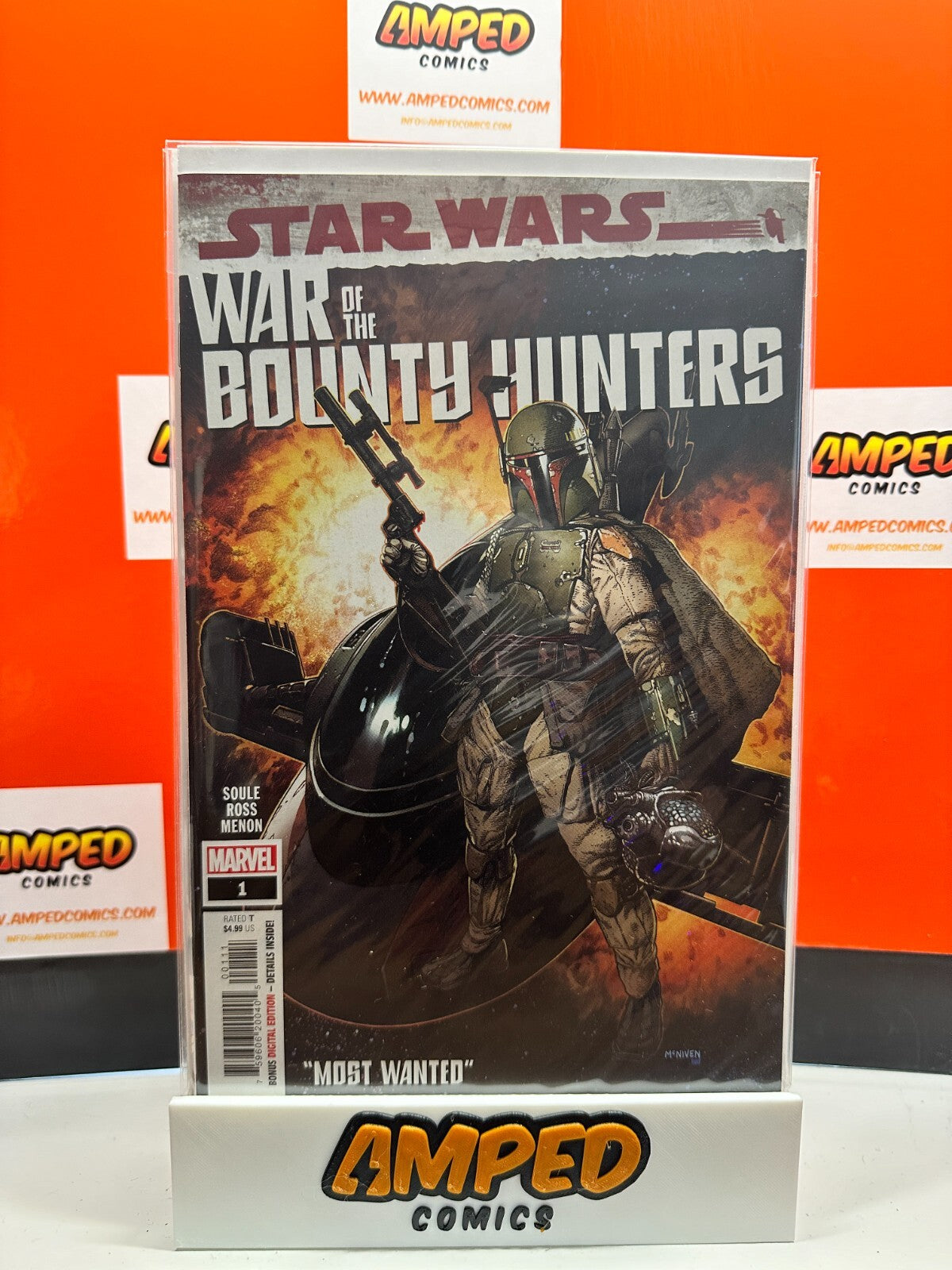 Star Wars: War of the Bounty Hunters #1 Marvel ⋅ 2021🔑1st app Tekrit & Nalita