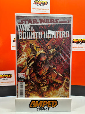 Star Wars: War of the Bounty Hunters Alpha #1 Marvel ⋅ 2021🔑1st app Doc Ragon