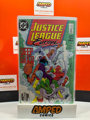 Justice League Europe #2 Direct Edition 1989 DC Comics