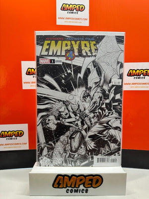 Empyre #1 Marvel Comics 2020 McGuinness Launch Black White One Per Store Variant