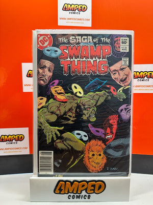 1983 DC The Saga of SWAMP THING 16 Newsstand