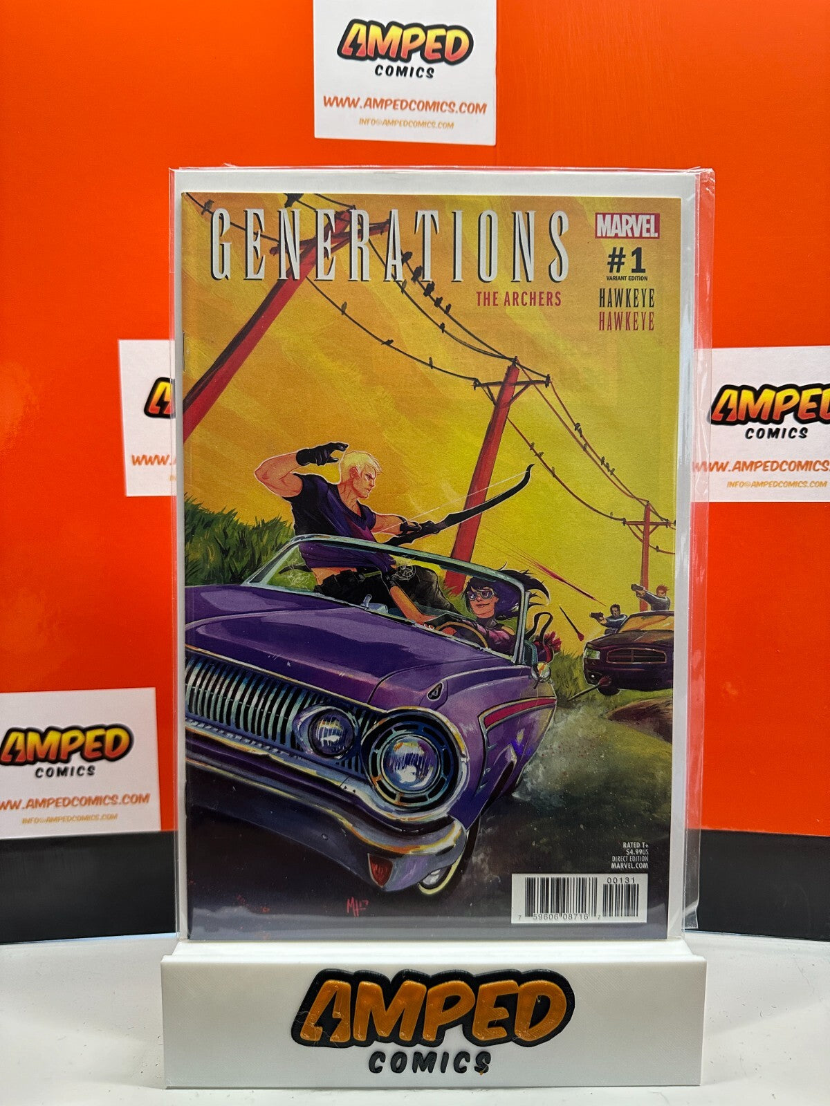 Generations: The Archers #1 Hawkeye and Hawkeye (2017 Marvel) Variant