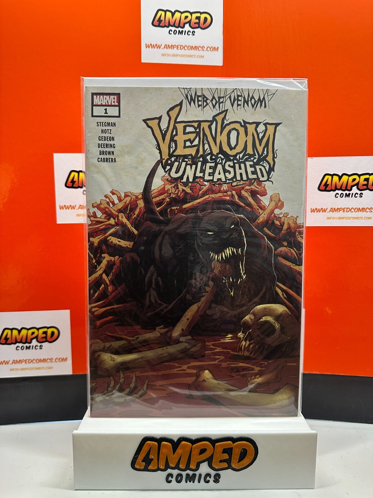 Web of Venom #1: Venom Unleashed Stegman Variant