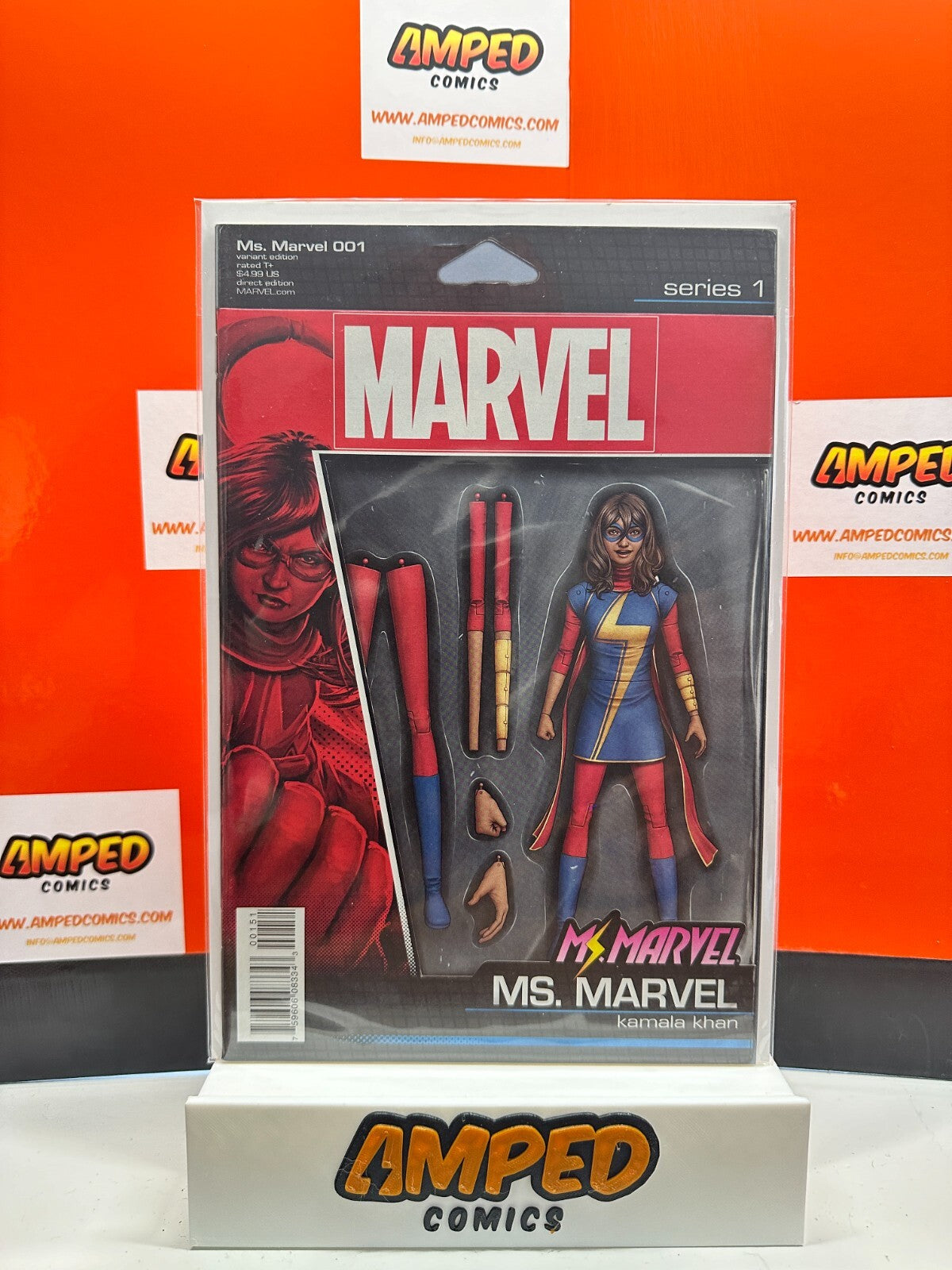 Ms. Marvel #1 Marvel Comics Action Figure Variant