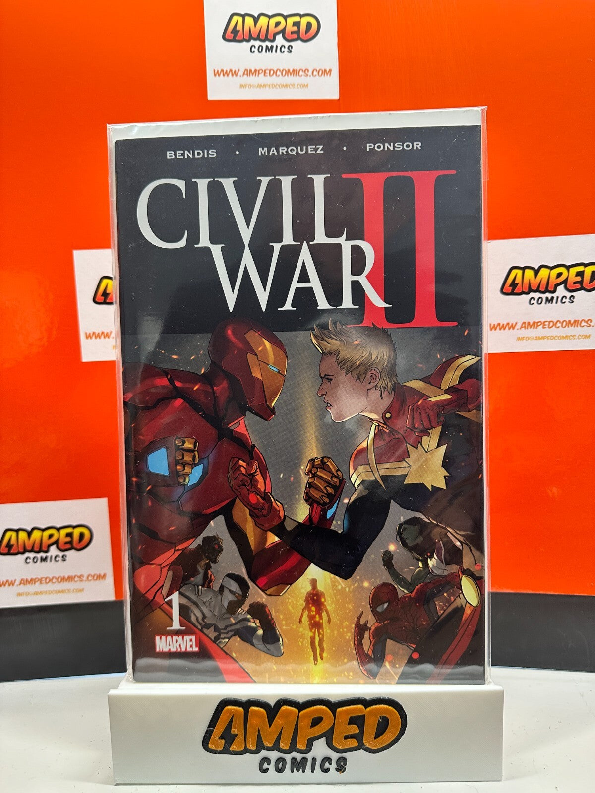 Civil War II #1 Marvel ⋅ 2016🔑Death of She-Hulk🔑