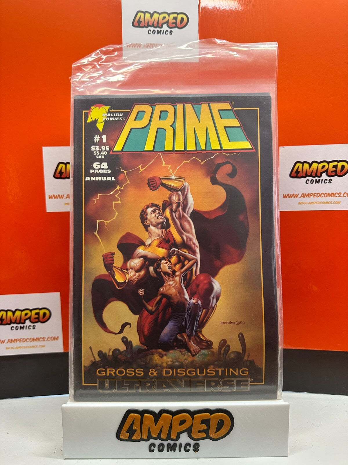 Prime #1 Gross & Disgusting - 1994 Malibu Comics