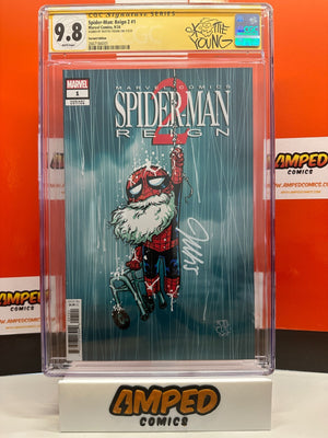 Spider-Man Reign 2 #1 CGC 9.8 Signed Skottie Young with Skottie label!