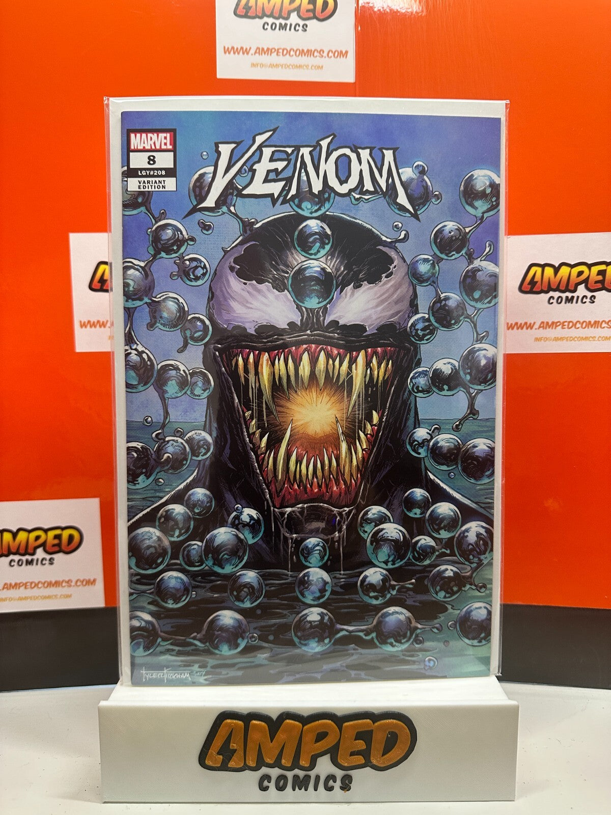 Venom #8 2022 Tyler Kirkham Cover ComicTom 101 Whatnot Variant