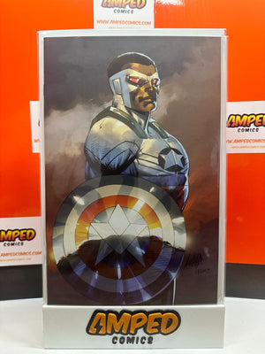 2023 NYCC Captain America #1 VIRGIN VARIANT - ROB LIEFELD