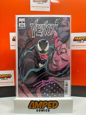 VENOM #35 TORQUE VARIANT Marvel *DOUBLE SIGNED BY CATES & STEGMAN w/COA*
