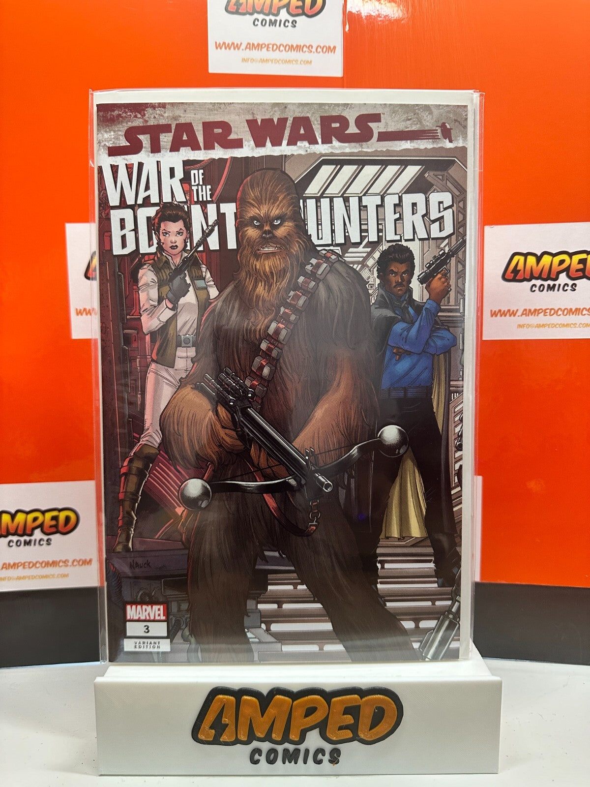 STAR WARS: WAR OF THE BOUNTY HUNTERS #3 TODD NAUCK VARIANT