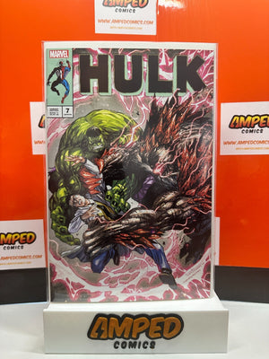 Hulk #7 (2022) Tyler Kirkham Trade Dress Homage Variant Cover