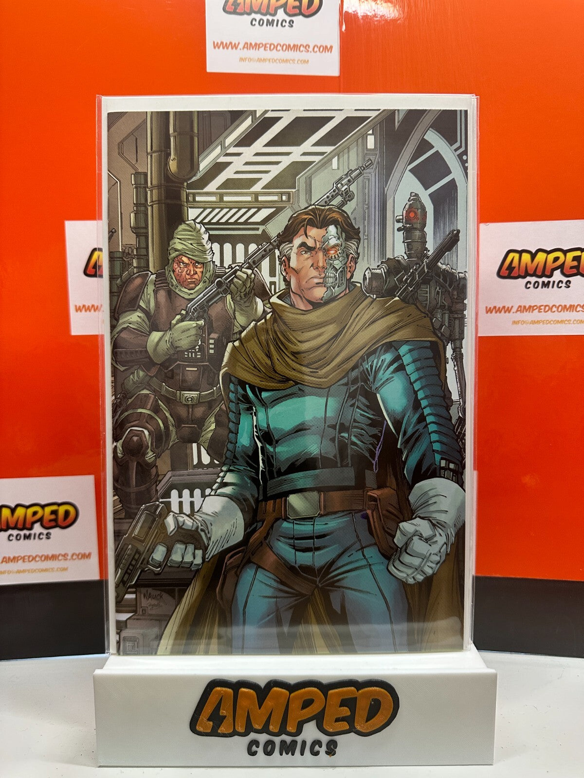 Star Wars War of the Bounty Hunters 4 Nauck VIRGIN Exclusive