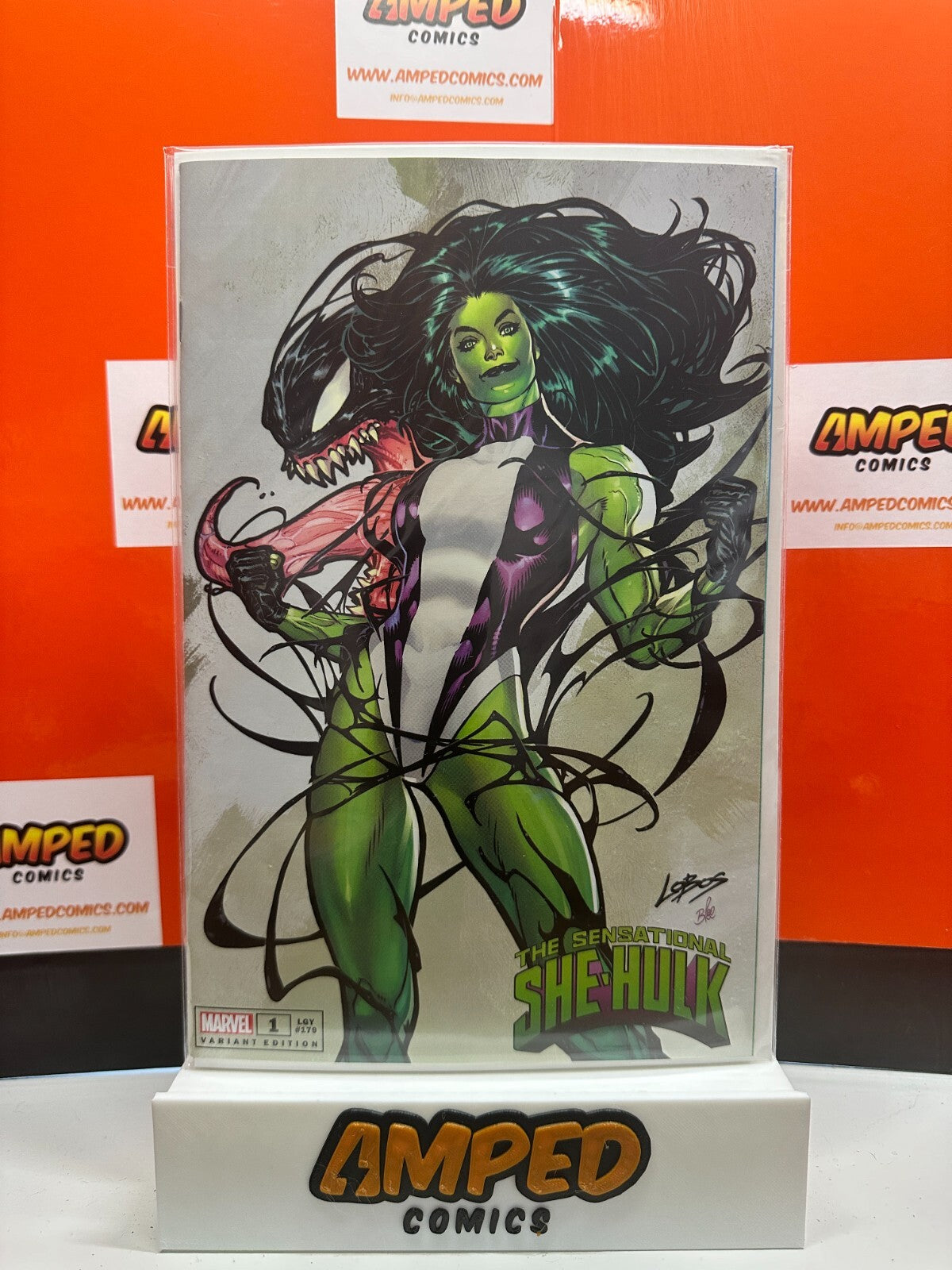 SENSATIONAL SHE-HULK #1 (LOBOS EXCLUSIVE VARIANT) COMIC BOOK ~ Marvel