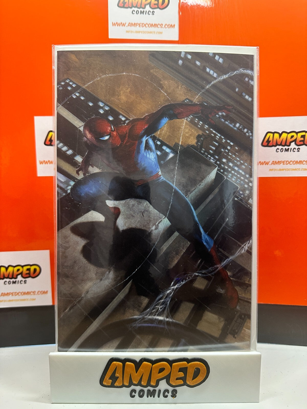 Spider-Man #5 Unknown Comics Dell'Otto Exclusive Virgin Variant (2023) Marvel