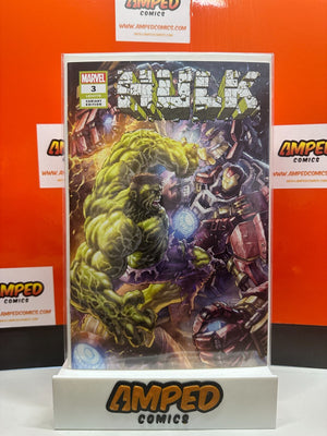 HULK #3 NM 1st Cameo Of Titan ALAN QUAH TRADE VARIANT EXCLUSIVE MARVEL 2022
