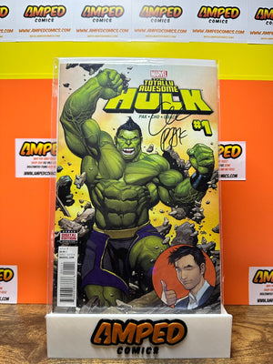 THE TOTALLY AWESOME HULK #1 SIGNED WITH COA!
