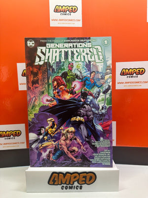 Generations: Shattered #1 DC ⋅ 2021🔑2ND CAMEO YARA FLOR AND JACE FOX🔑