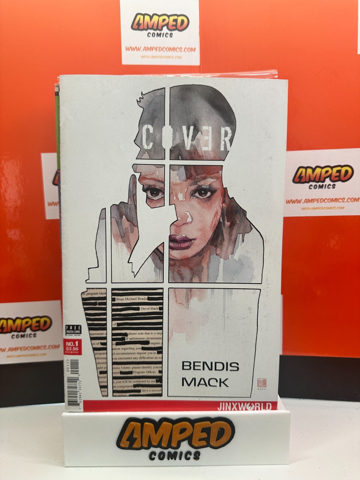 Cover #1 November 2018 DC Comics Jinxworld Brian Michael Bendis, David Mack