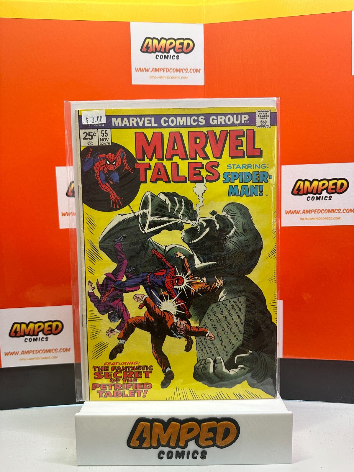 Marvel Tales #55 (Marvel 1974) Spider-Man Mid Grade