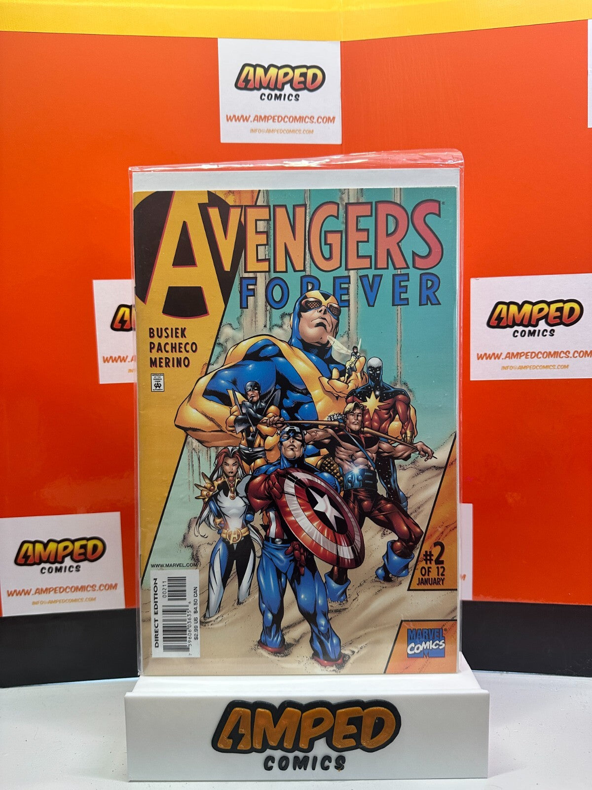 Avengers Forever #2 Marvel ⋅ 1998🔑1st full appearance of Captain Marvel🔑