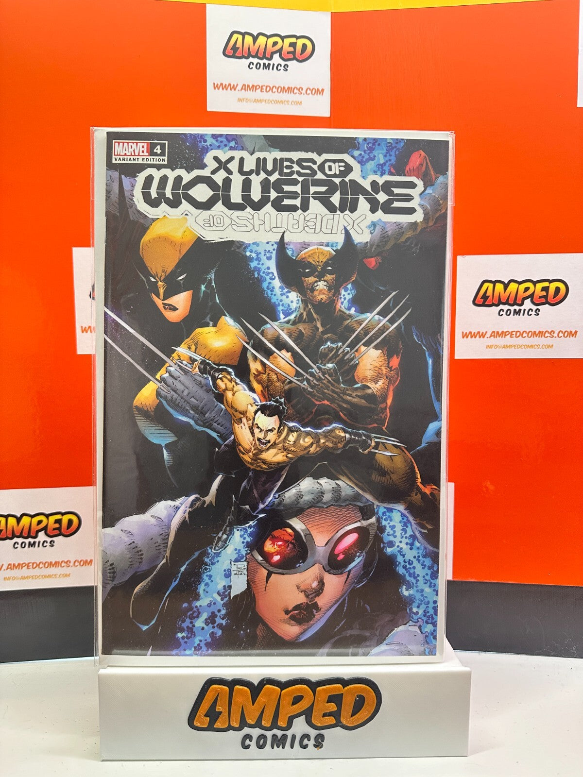 X LIVES OF WOLVERINE 4 UNKNOWN COMICS PHILIP TAN EXCLUSIVE VARIANT MARVEL 2022