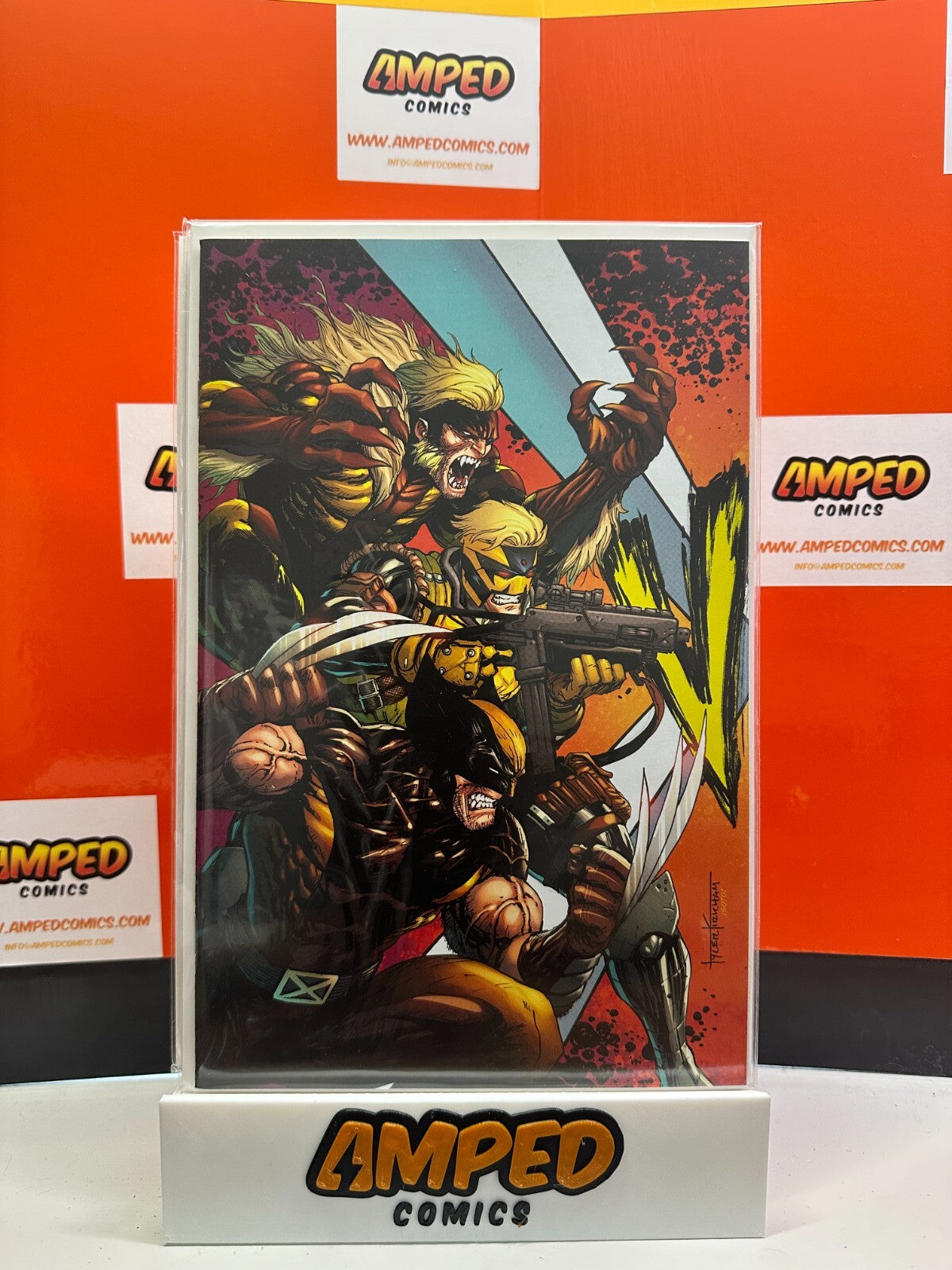 X Lives Of Wolverine 1 Unknown Comics Tyler Kirkham EXCLUSIVE VIRGIN VARIANT