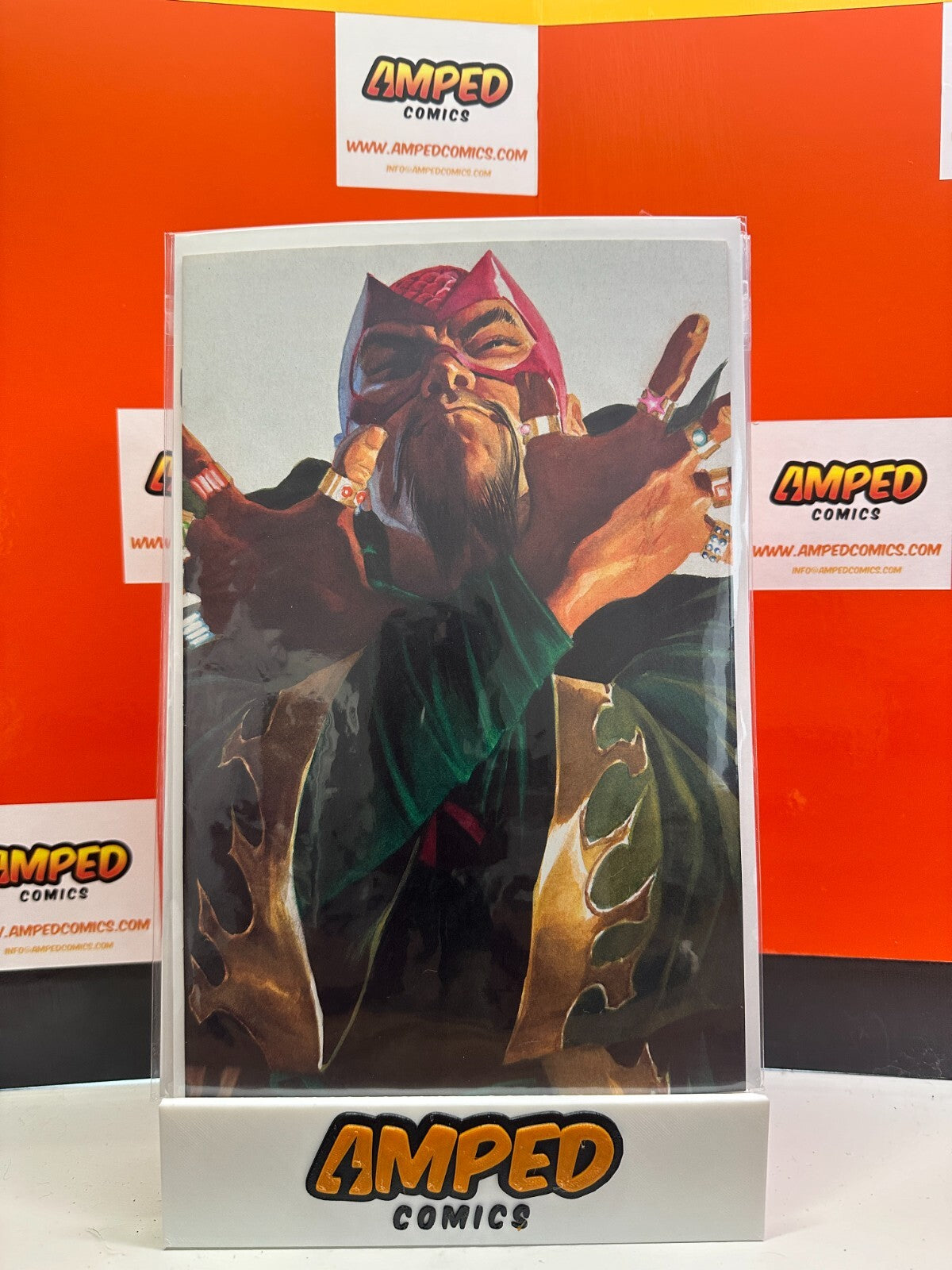 INVINCIBLE IRON MAN #4 ALEX ROSS TIMELESS - MANDARIN VIRGIN VARIANT (2023)