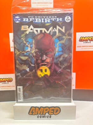 BATMAN #21 DC REBIRTH Lenticular Covers 'The Button'