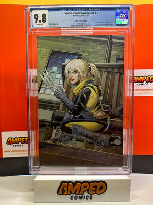 Spider-Gwen: Gwenverse #3 (2022) Marvel Comics Land Virgin Edition CGC 9.8
