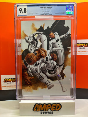 Fantastic Four #1 (2018) Marvel Comics Epting Virgin Edition CGC 9.8