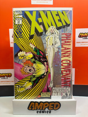 X-Men #37 Marvel ⋅ 1994🔑1st app of Paige Guthrie as Husk🔑Holographic Cover