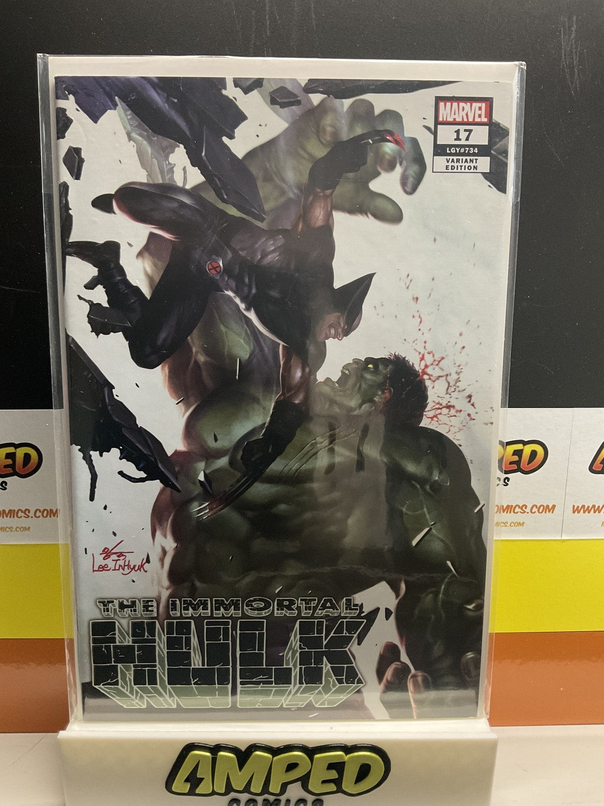 The Immortal Hulk #17 Marvel Inhyuk Variant