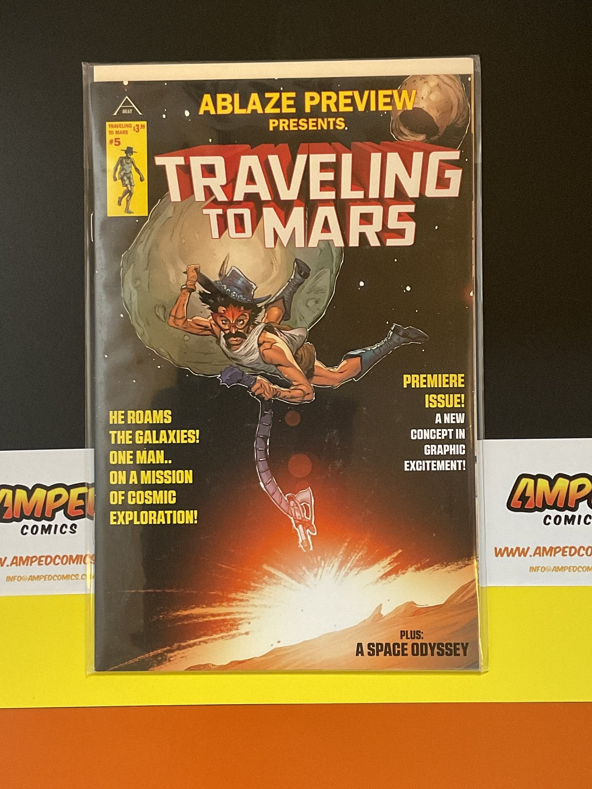 Traveling to Mars #5 Ablaze McKee Homage