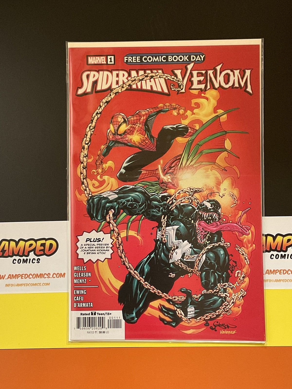 Spider-Man Venom FCBD #1 Comic Book 2023 Marvel Free Comic Book Day